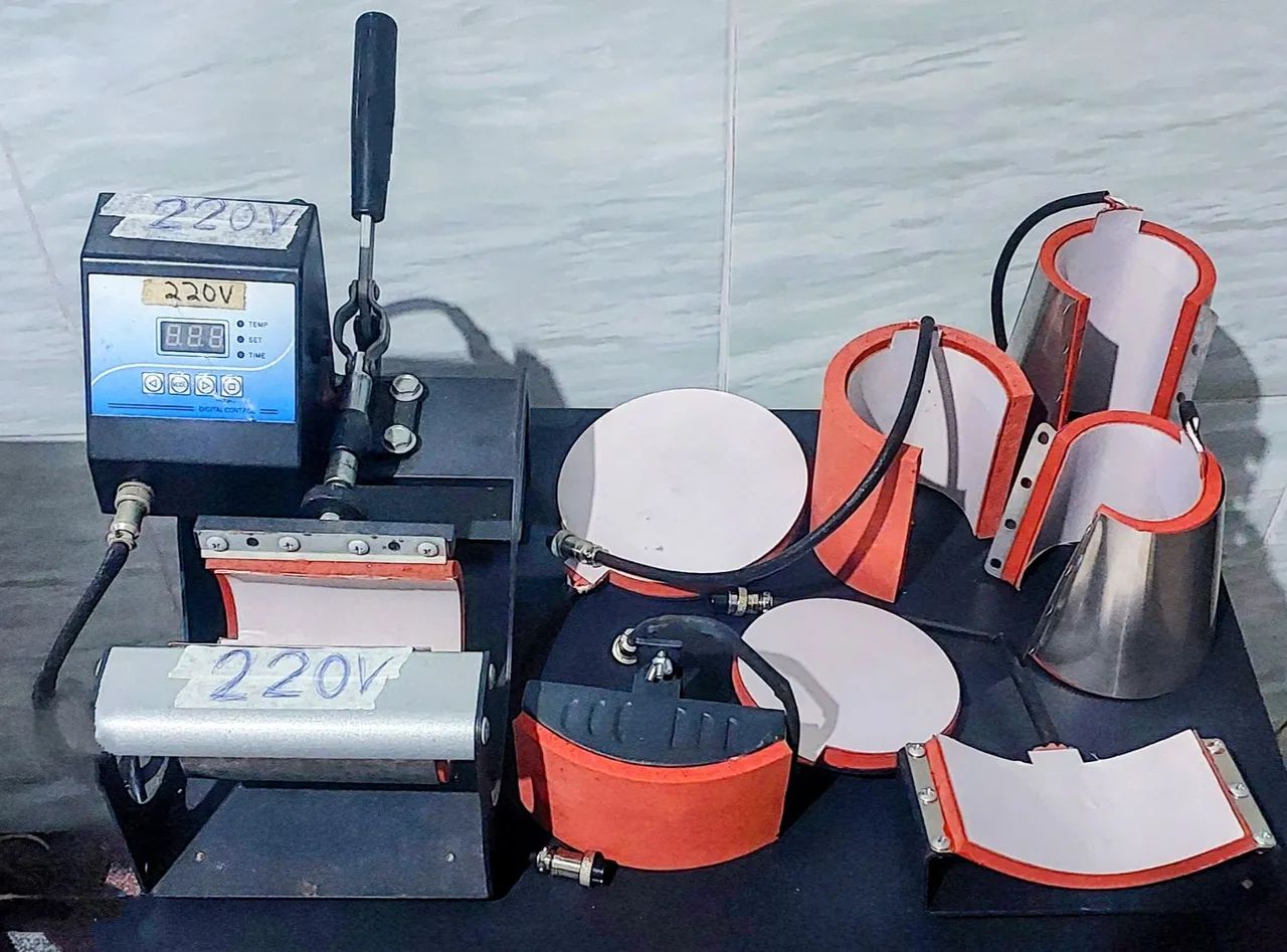 Máquina de Estampar Canecas, Bonés. Não envio é pra vim buscar em Recife