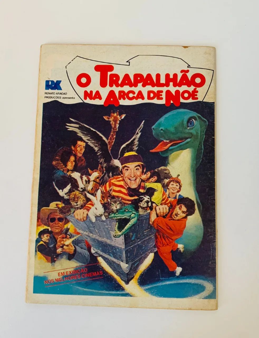 Gibi Aventuras do Didi 18 - Os Trapalhões Bloch 1983 -Dedé Mussum