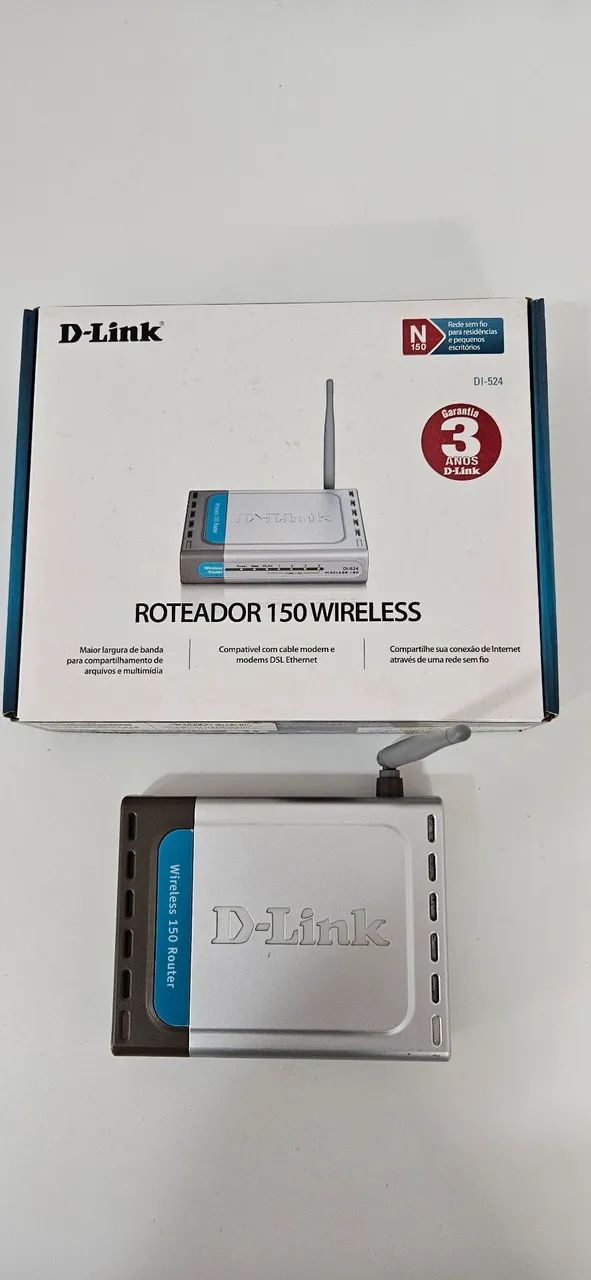 Roteador D-Link 150 Wireless - Foto 2