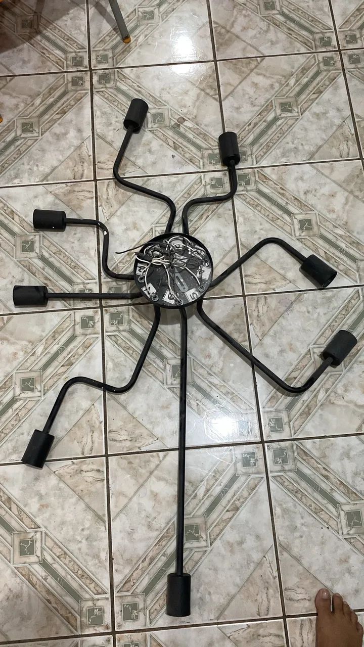 Lustre Spider 8 luzes  - Foto 2