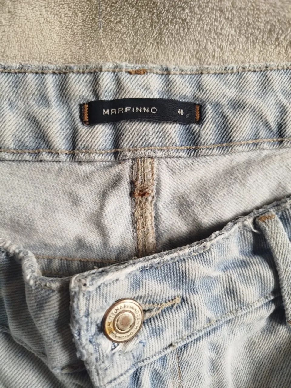 Short Jeans Desfiado Feminino - Foto 6