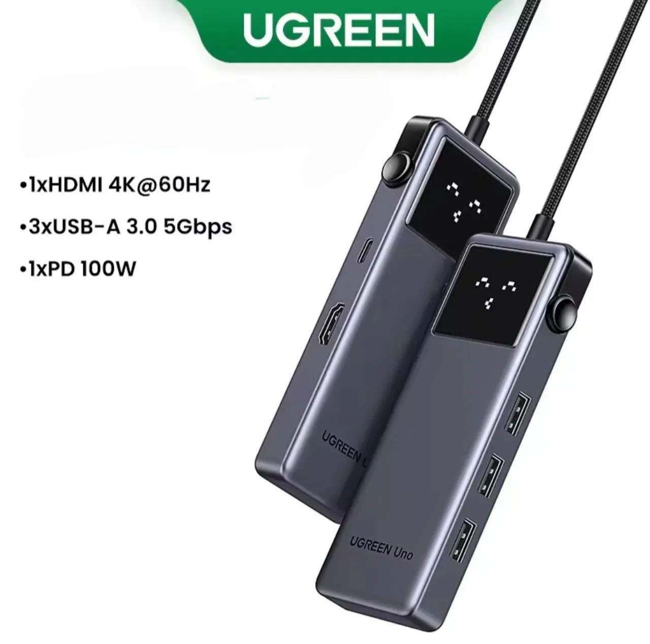 Ugreen 5-in-1 USB-C Hub HDMI 4K60Hz 63824102197889120