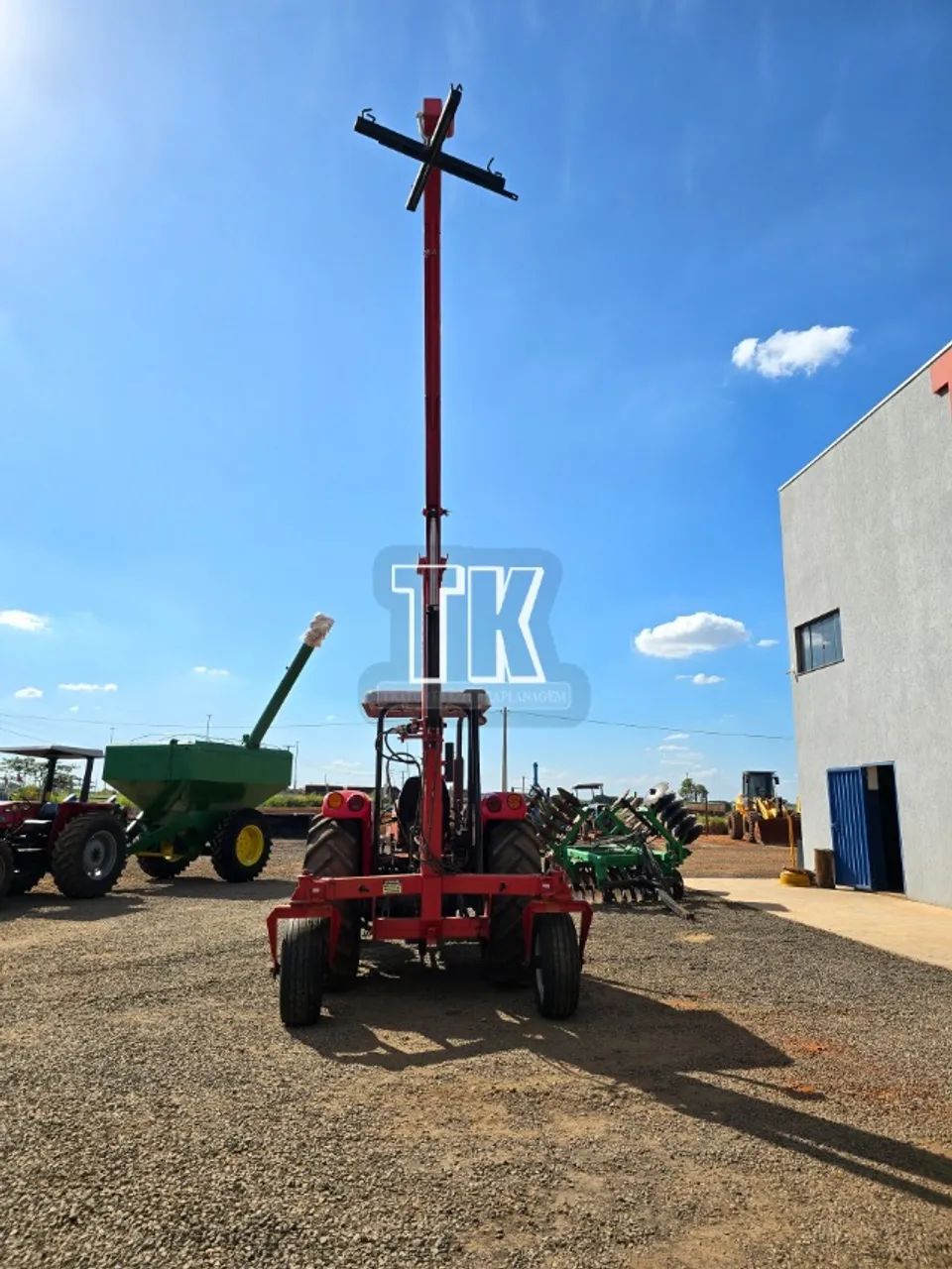 GUINCHO BIG BAG RODA LOUCA 2000 KG MARCA SOLLUS - Tk Tratores Nova Andradina-MS - Foto 4