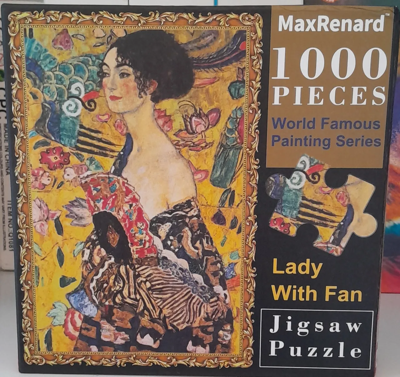 Quebra-cabeça 1000 peças - Lady With Fan