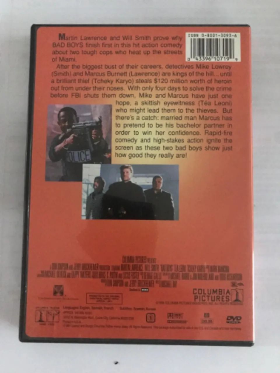 DVD Importado Bad Boys Reg.1 - Foto 2
