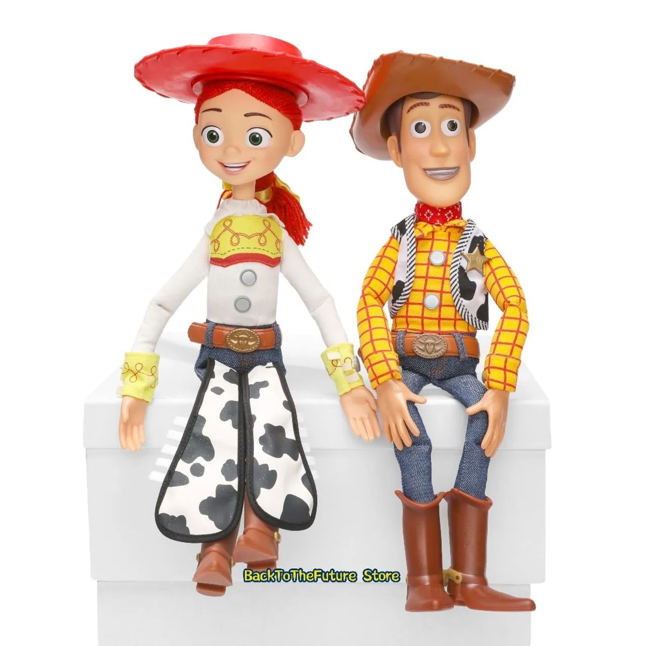 Boneco Woody e Jessie toy story de pano TAG slinky rex zurg mineiro bala no alvo batata