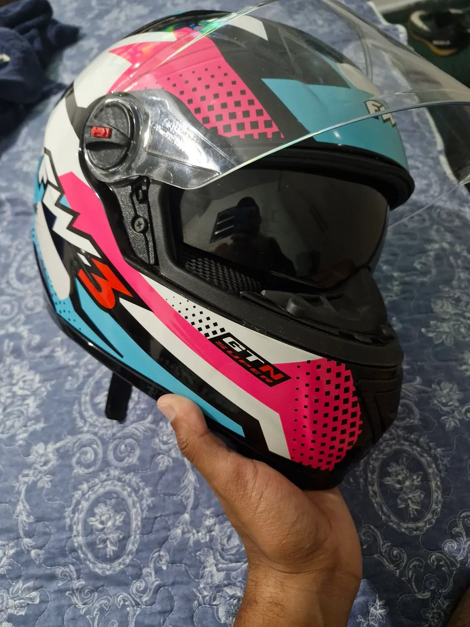 Capacete Moto Fw3 Tam 56 SemiNovo