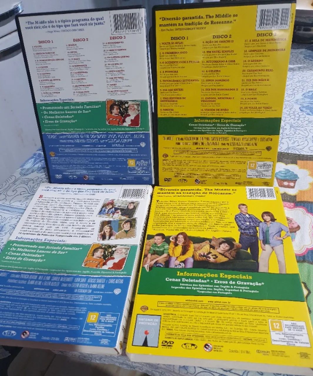 Coleção Box DVD The Middle com 2 temporadas (6 Discos) Original Raridade - Foto 4