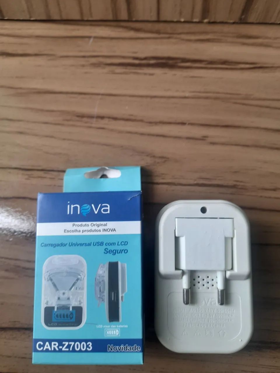 Carregador Universal USB com LCD para Celular - Inova CAR-Z7003 - Foto 4