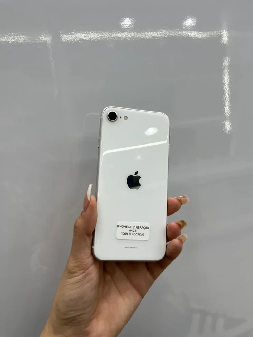 APPLE IPHONE SE 2 GEN 2020 BRANCO 64GB SEMI NOVO PEÇA ÚNICA PROMOÇÃO