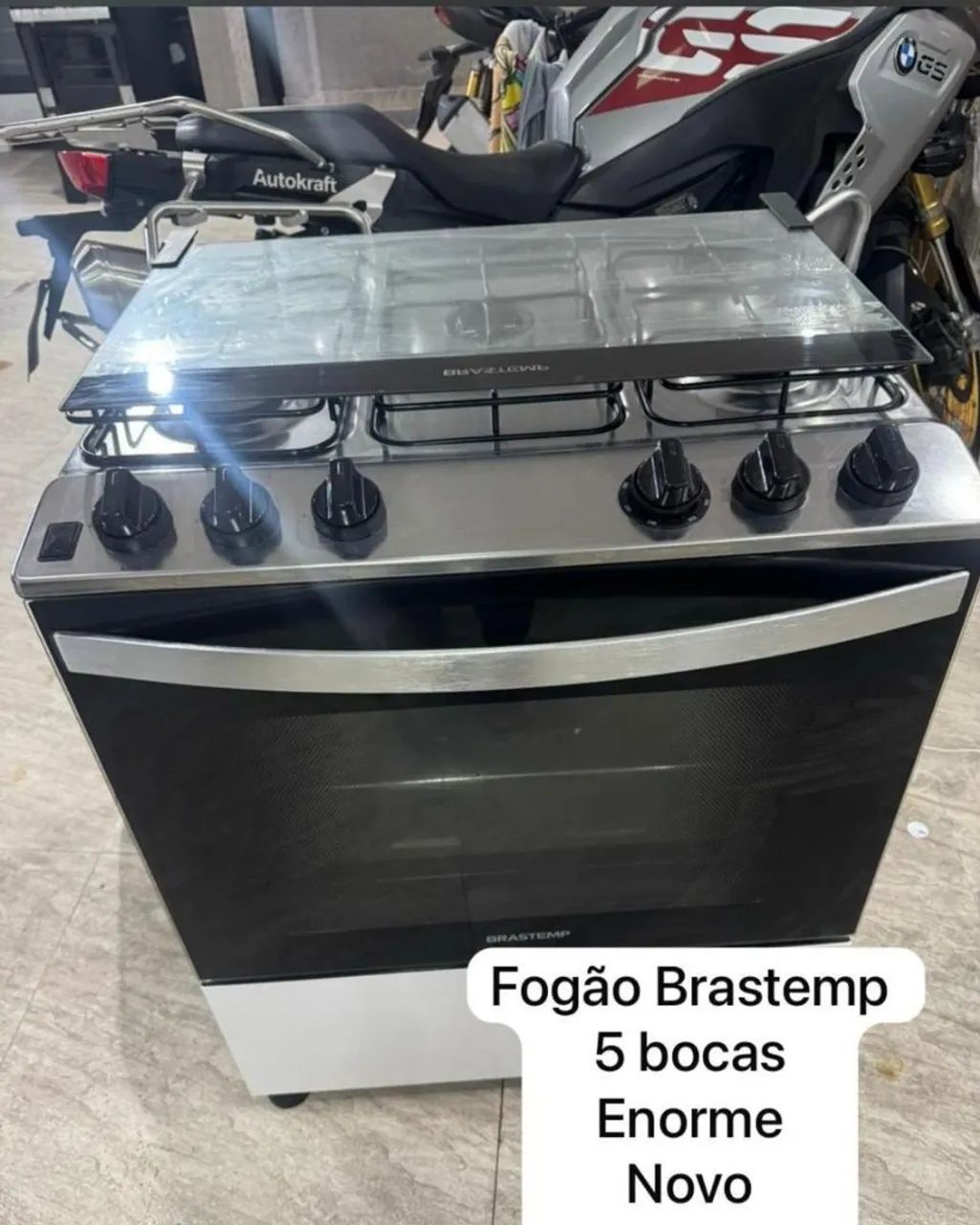 Fogão Brastemp 5 Bocas - Novo