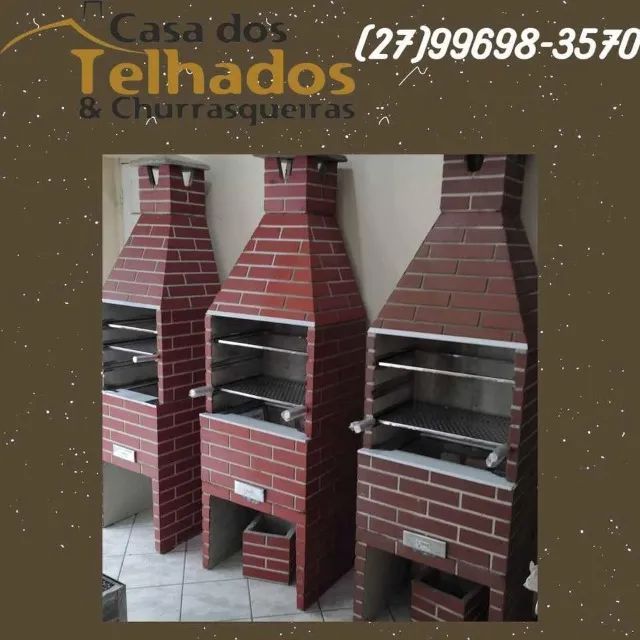 Churrasqueira pré moldada super promoção