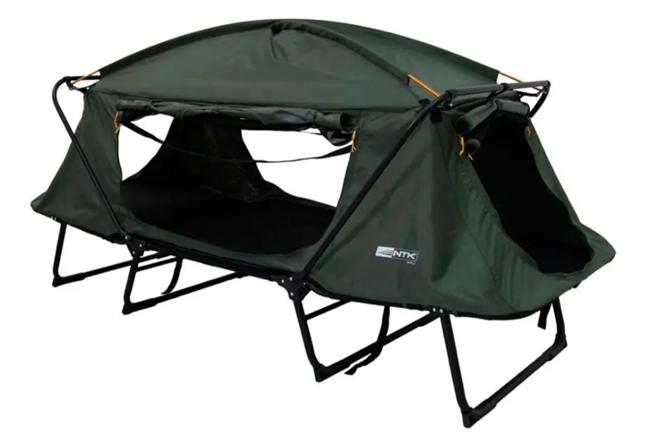 Barraca Cama Tatu Dobrável E-Fish - Casal  - Foto 3