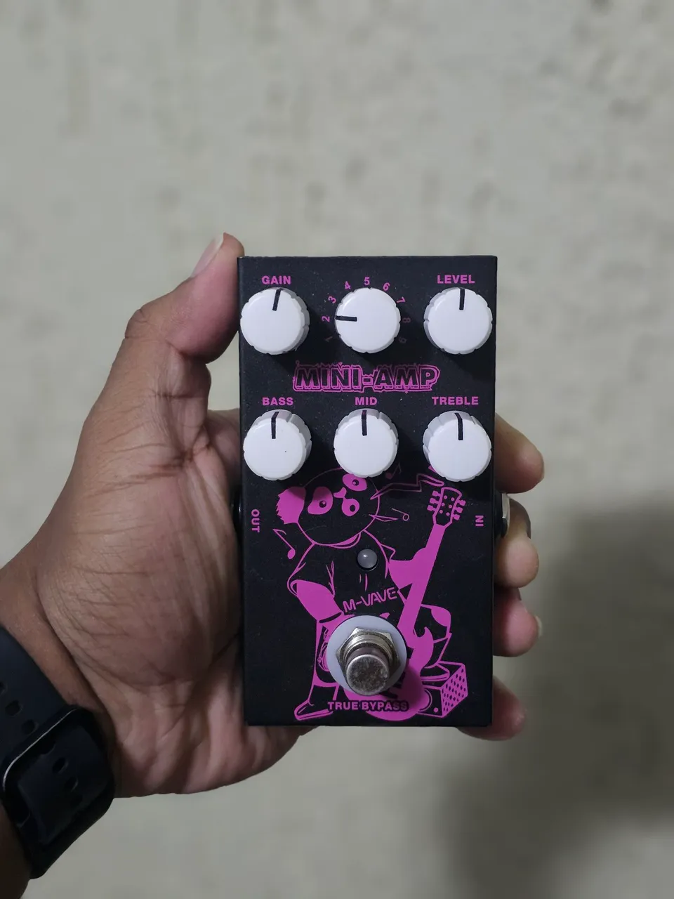 Pedal de Simulação Pré-Amp M-VAVE