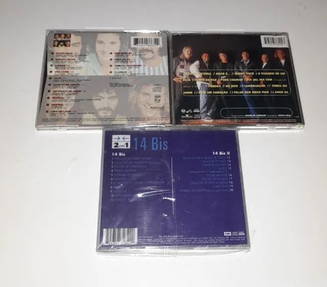 Roupa Nova & 14 Bis,3 Cd´s Raros,Originais,Em Muito Bom Estado - Foto 2