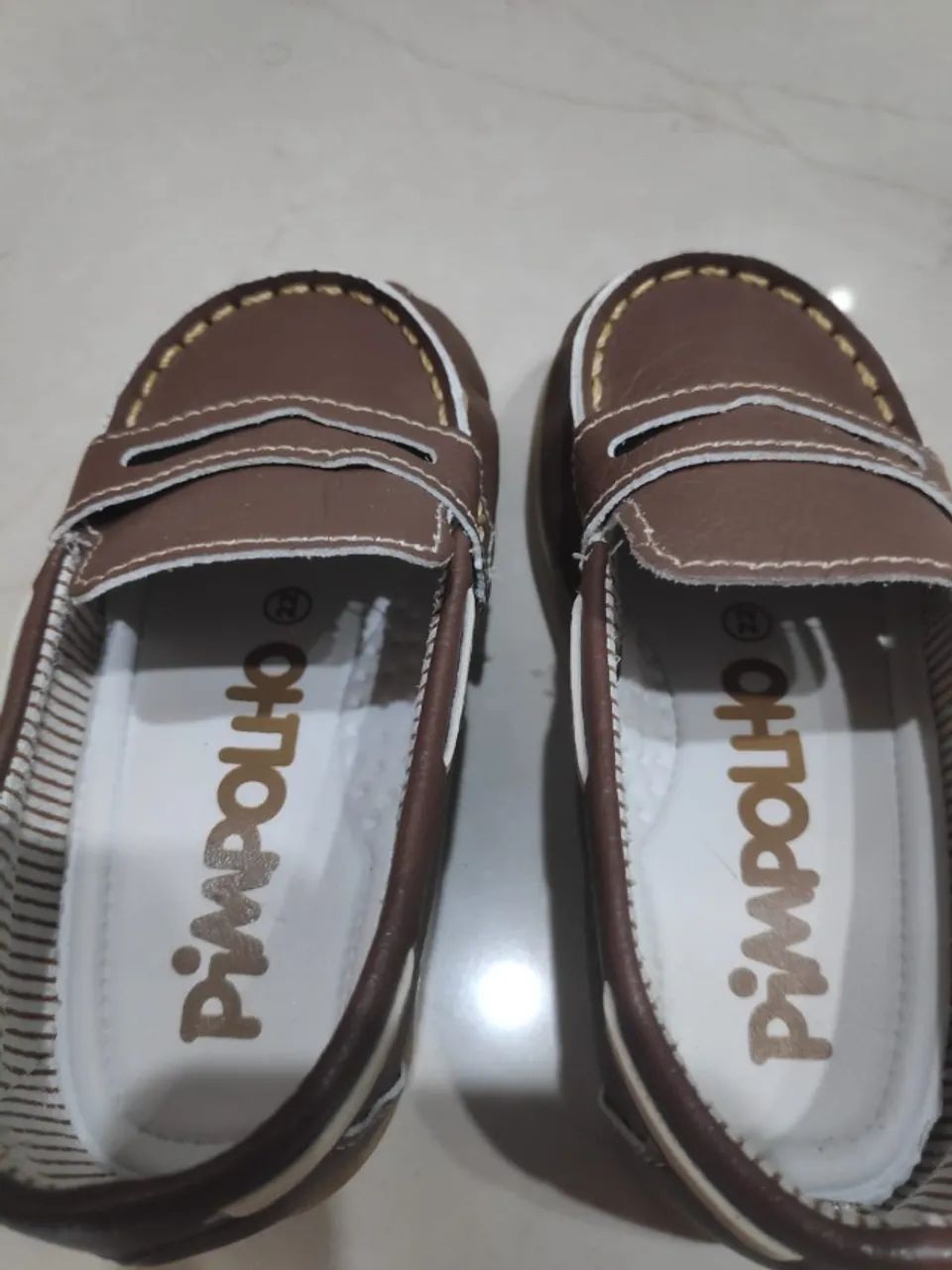 Sapato Mocassim Bebê Pimpolho 22 - Foto 2