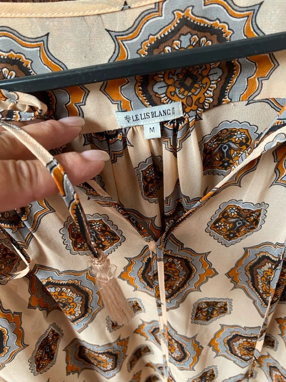 Camisa LE LIS BLANC estampada  - Foto 4