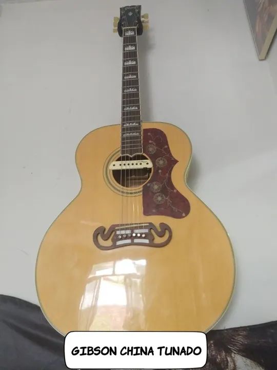 Violão Gibson China Tunado j-200