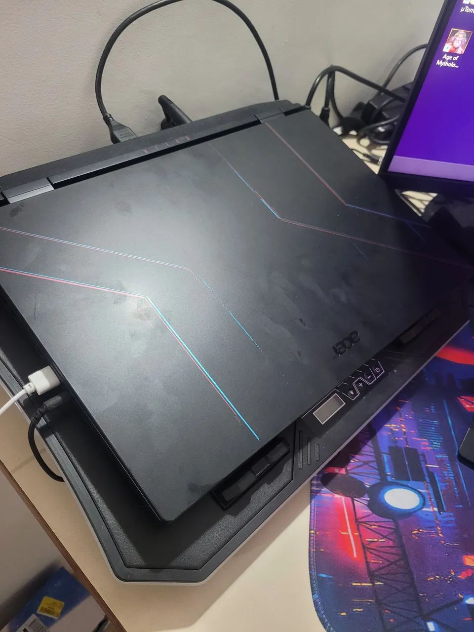 Notebook Gamer RTX4060 DEFEITO PLACA ACEITO TROCA - Foto 5