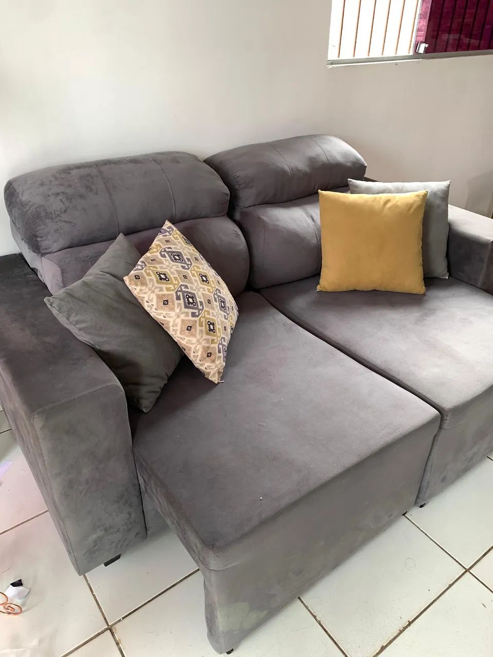 Sofá retrátil e reclinável64209932829827122