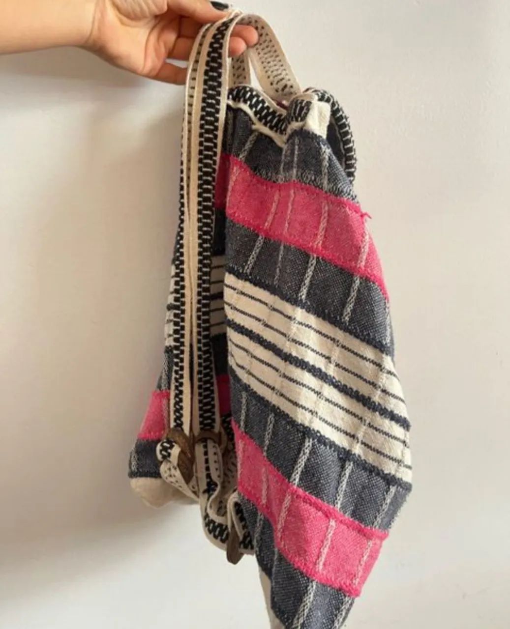 Bolsa de tecido artesanal porto seguro  - Foto 3