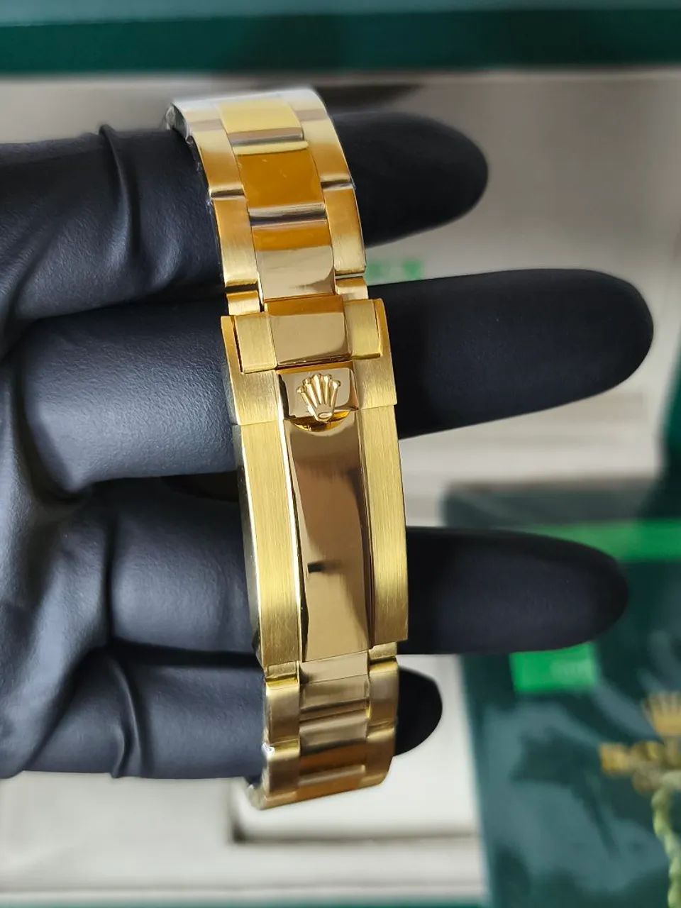 Relógio Rolex Submariner Dourado  - Foto 4