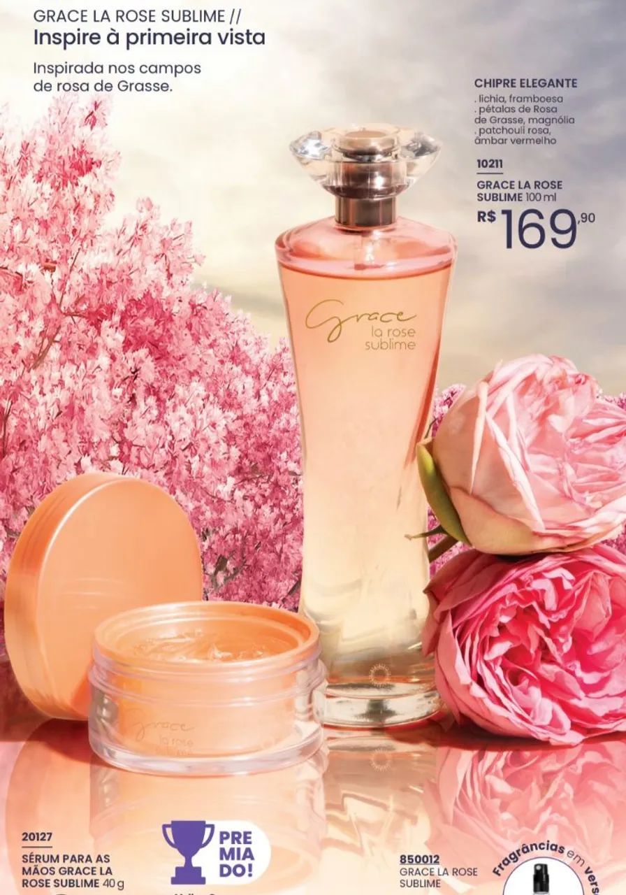 Perfume Grace Fragrâncias Hinode - Foto 3