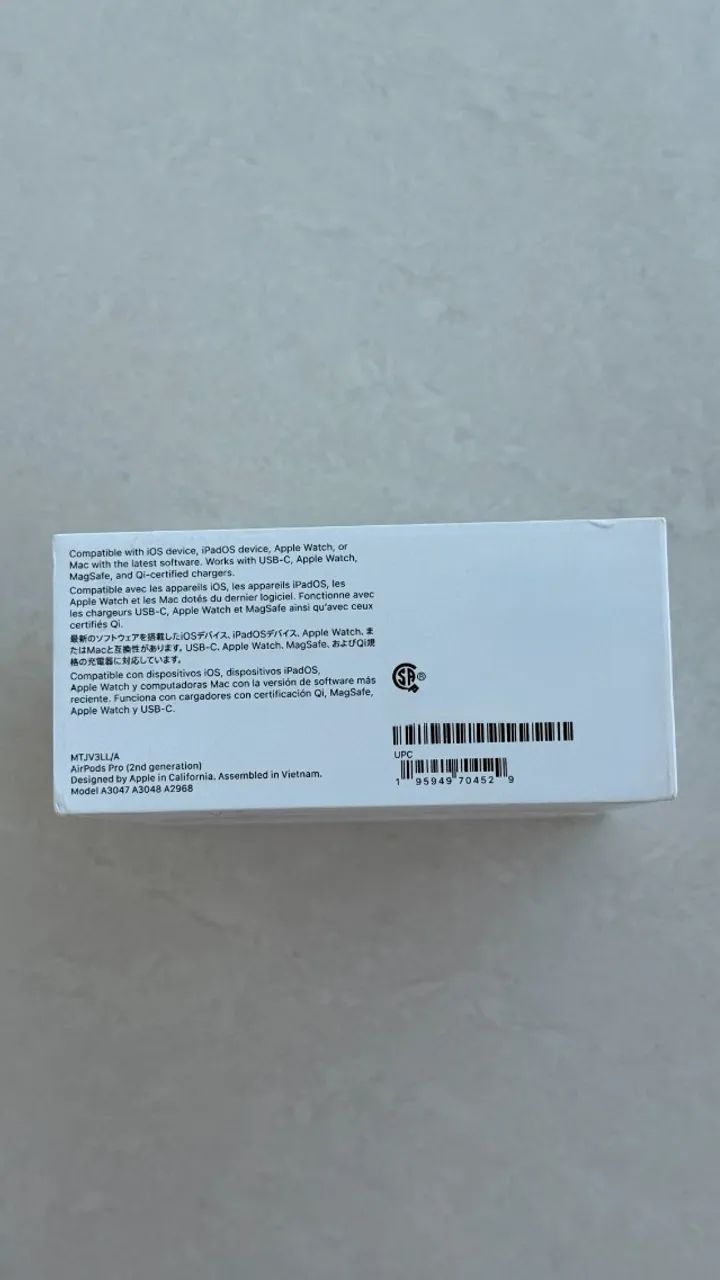 Vendo Airpods Pro 2 Original Apple Lacrado com garantia até 20/05/2026 - Foto 3