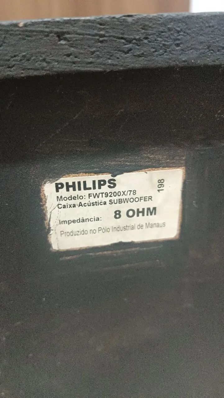 Caixas de Som Philips subwoofer  - Foto 2