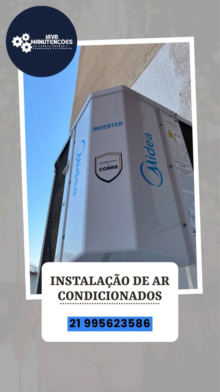 Instalação de ar condicionado 