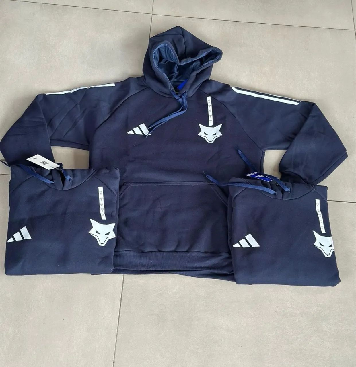 Moletom adidas cruzeiro e atlético 