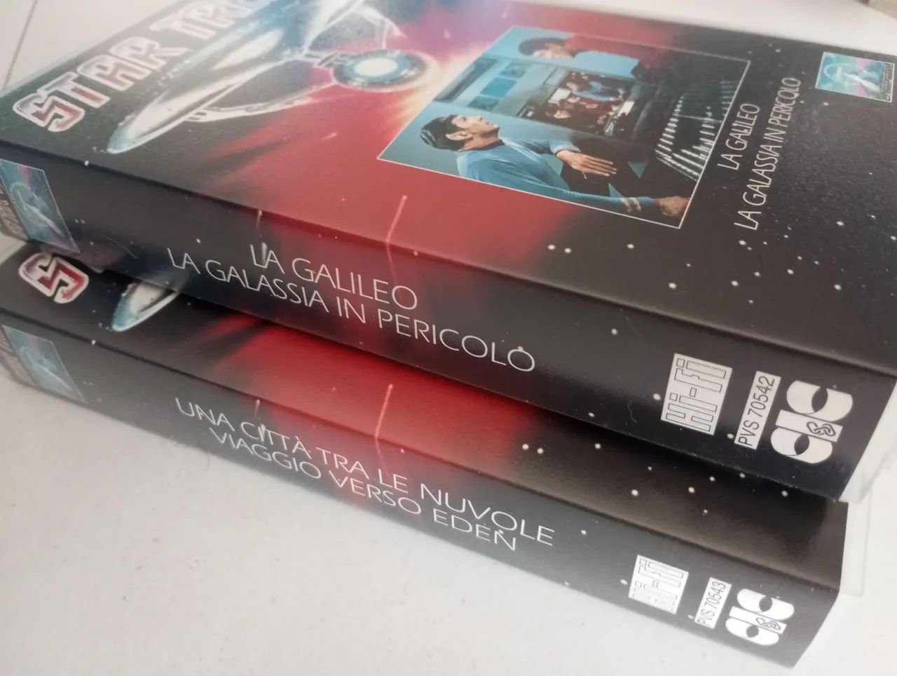 Star Trek - par de VHS - versão italiana - Foto 2