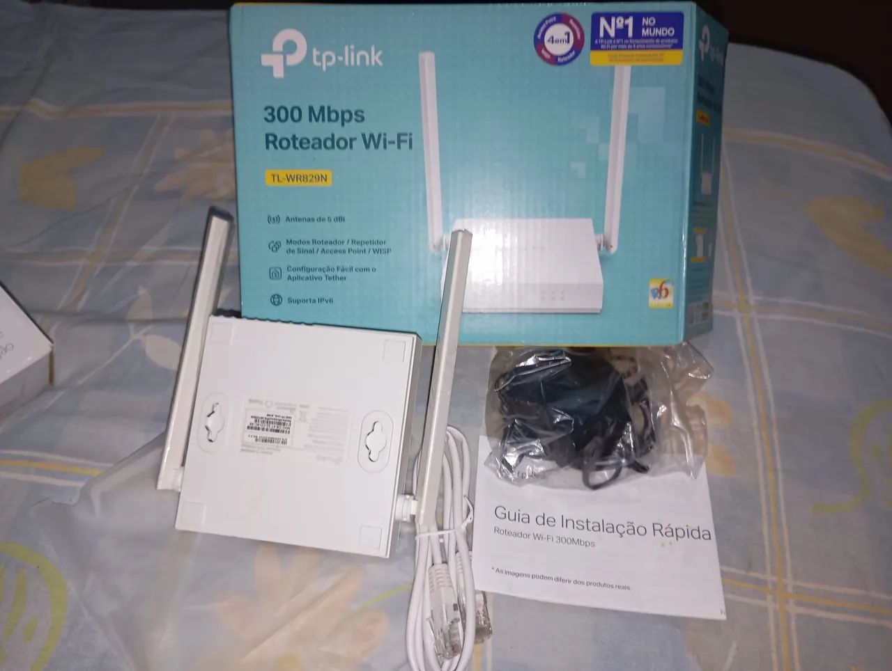 Roteador Wi-Fi Tp-Link 300Mbps TL-WR829N - Foto 2