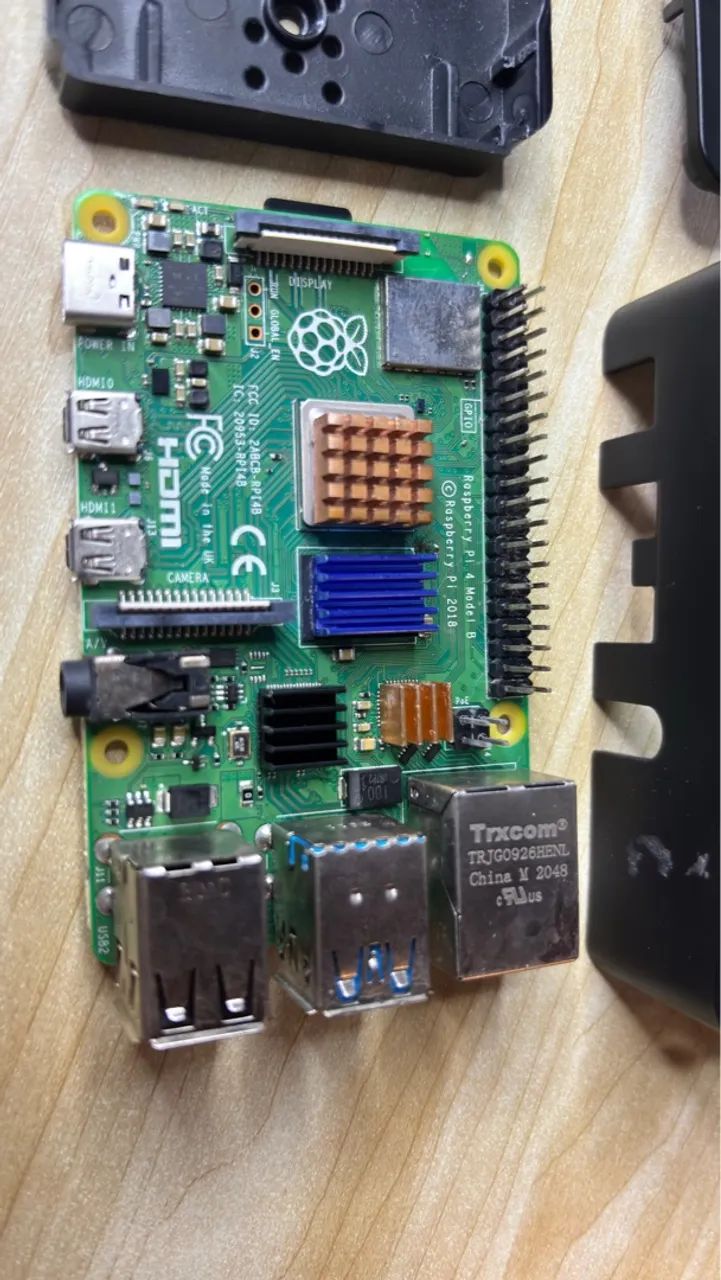 Raspberry Pi 4 Model B (2018) - 4GB de RAM - Pronta para uso! 