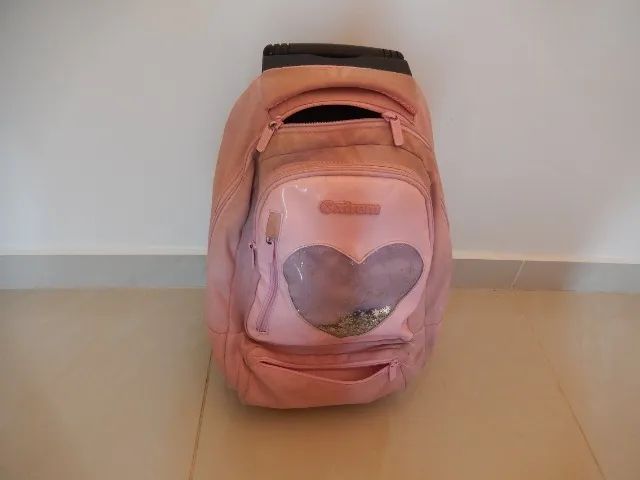 Mochila Escolar Com Rodinhas, Lancheira e estojo Xtrem - Foto 2