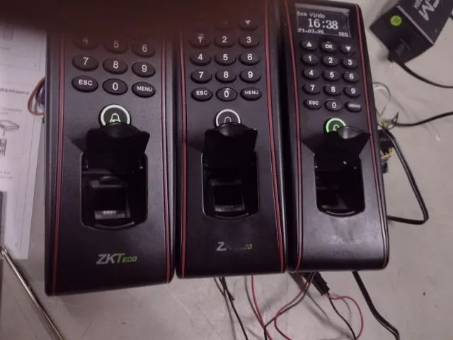 lote controle de acesso ZKTECO mod. TF1700 perfeito estado - Foto 4