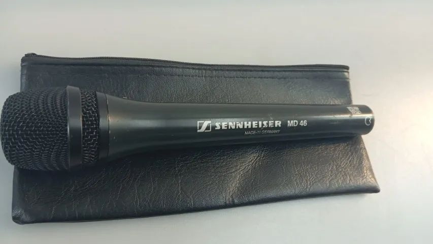 Microfone sennheiser md46 semi novo -perfeito estado    - Foto 3
