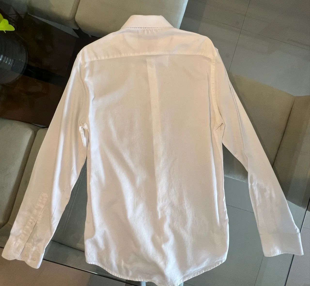 camisa slim branca - Foto 2