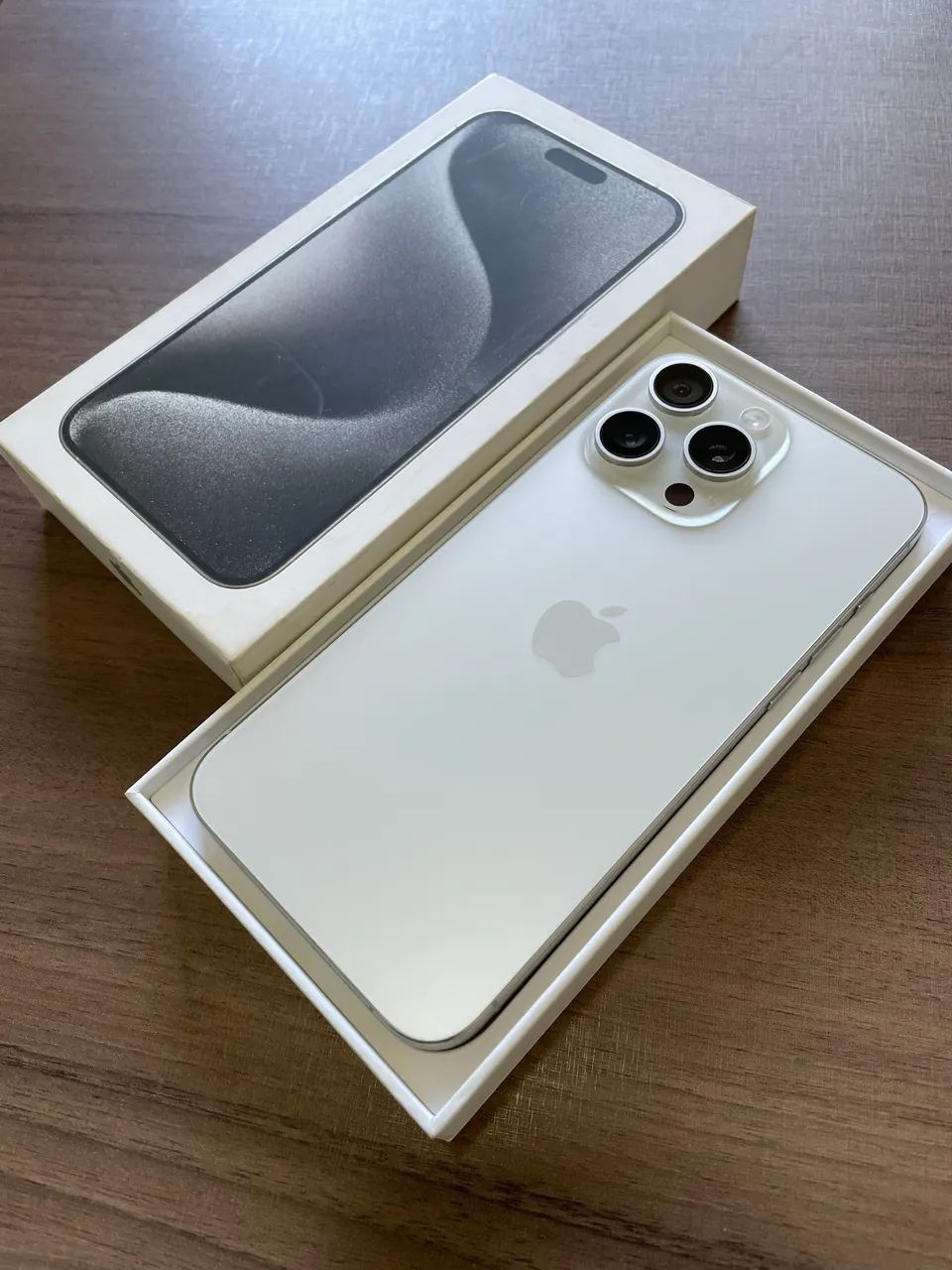 Iphone 15 Pro Max 5G 256gb White Novo Completo - Celulares e