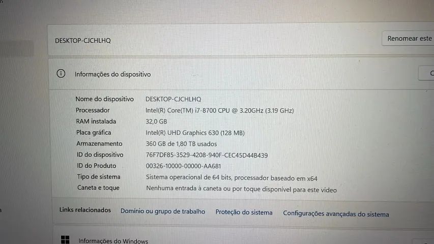 Computador i7 de 8ªGeração - Foto 4