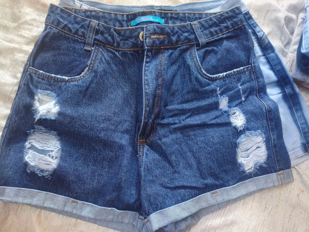 Desapego shorts e saia 