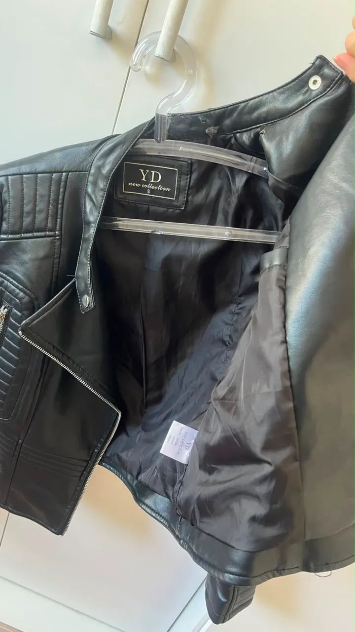 Jaqueta de couro ecológico YD New Collection - Foto 3