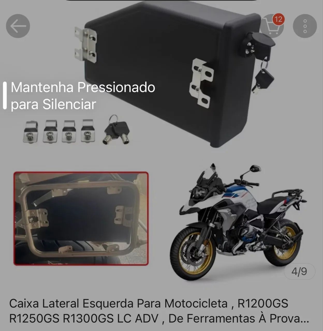 Baú porta ferramentas / objetos 