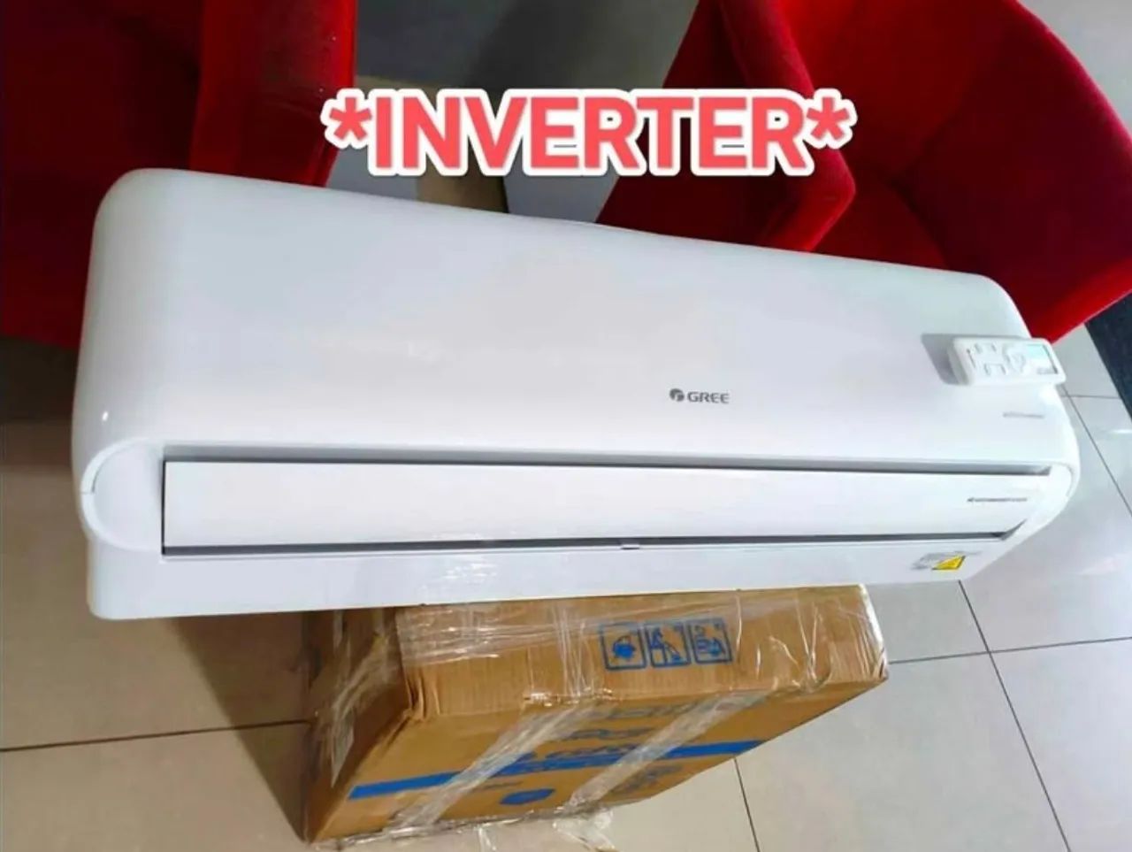 Ar Split Gree INVERTER 9000 BTUs + Nota + Garantia  - Foto 2