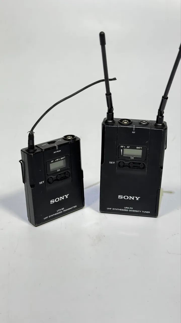 Sistema de Microfone Sem Fio Sony UTX-B2 / URX-P2 para Câmeras e DSLR - Foto 3