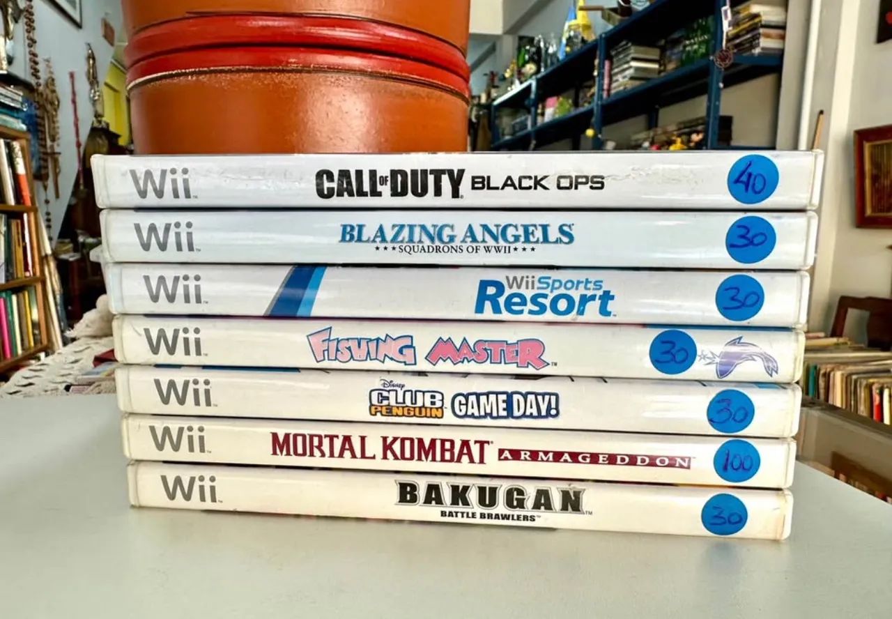 7 Jogos Nintendo Wii  - Foto 2