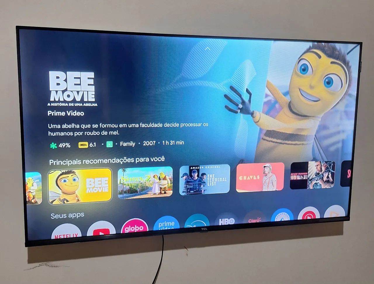Tv TCL 43 polegadas 