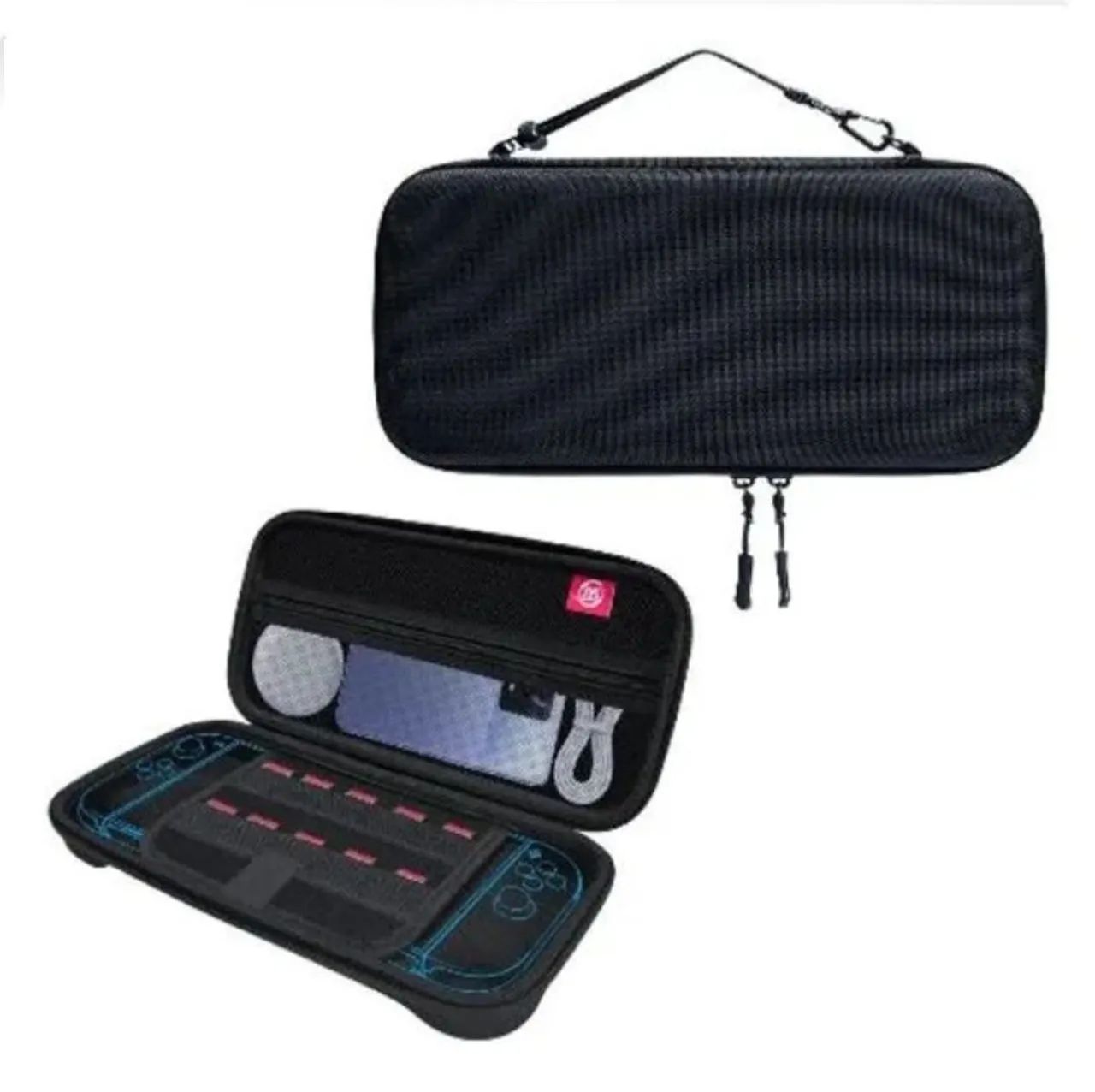 Case Nintendo switch 2 - All black + película de vidro  - Foto 2