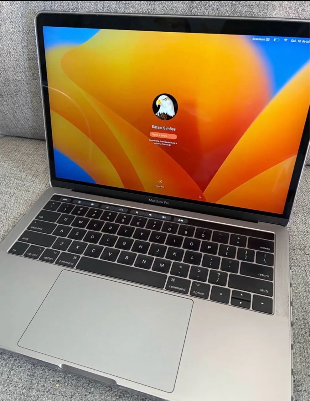 MacBook Pro 2017 SEM CARREGADOR