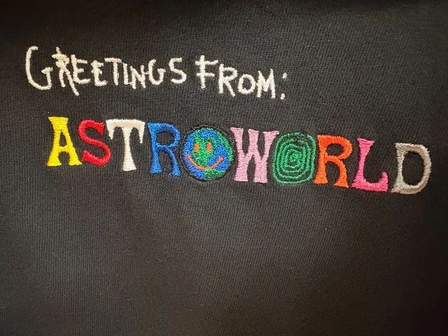 Camisa manga longa astroworld travis scott - Foto 3